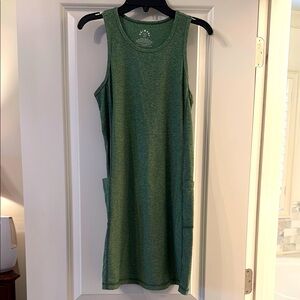 Primary Green Sleeveless Dress w/Pockets - Girls Size 14
